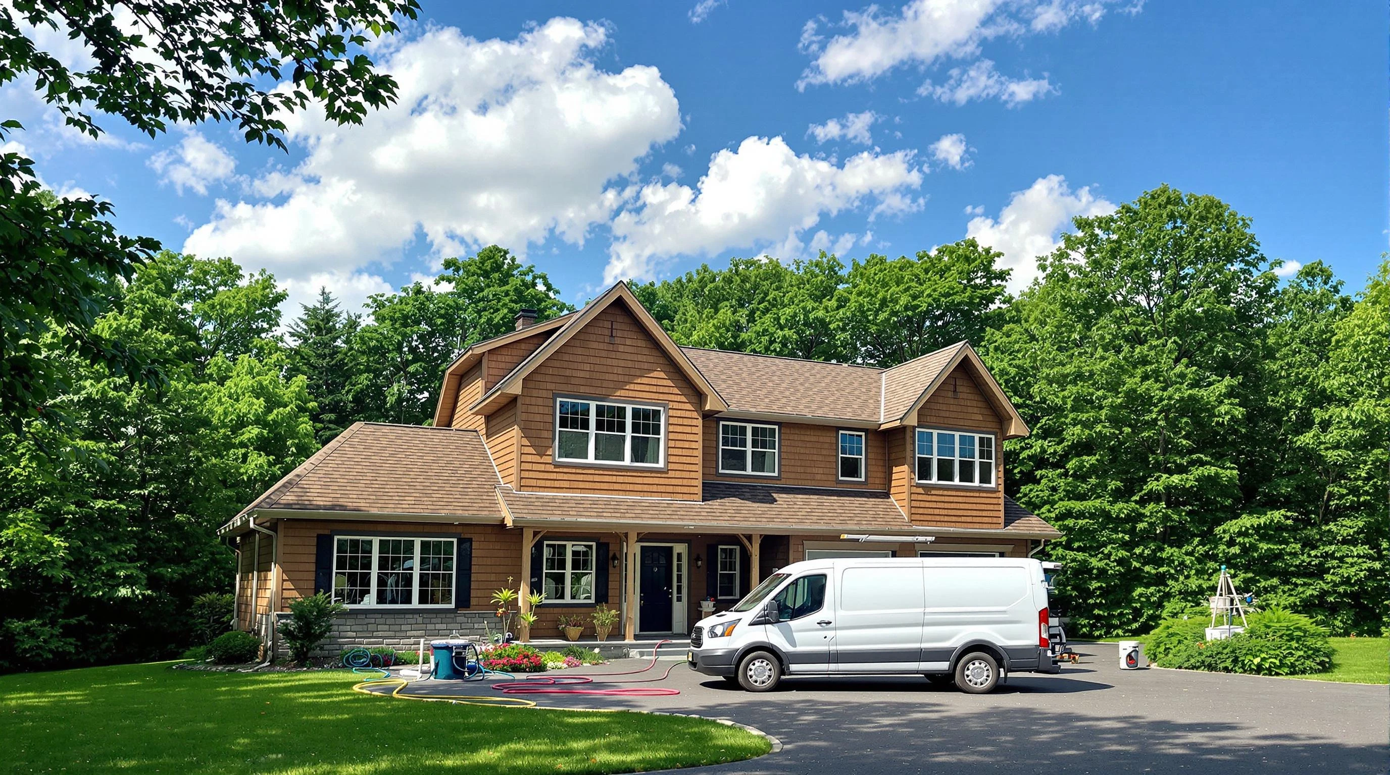 Ambridge Air Duct Cleaning air duct cleaning crew working in Economy, PA