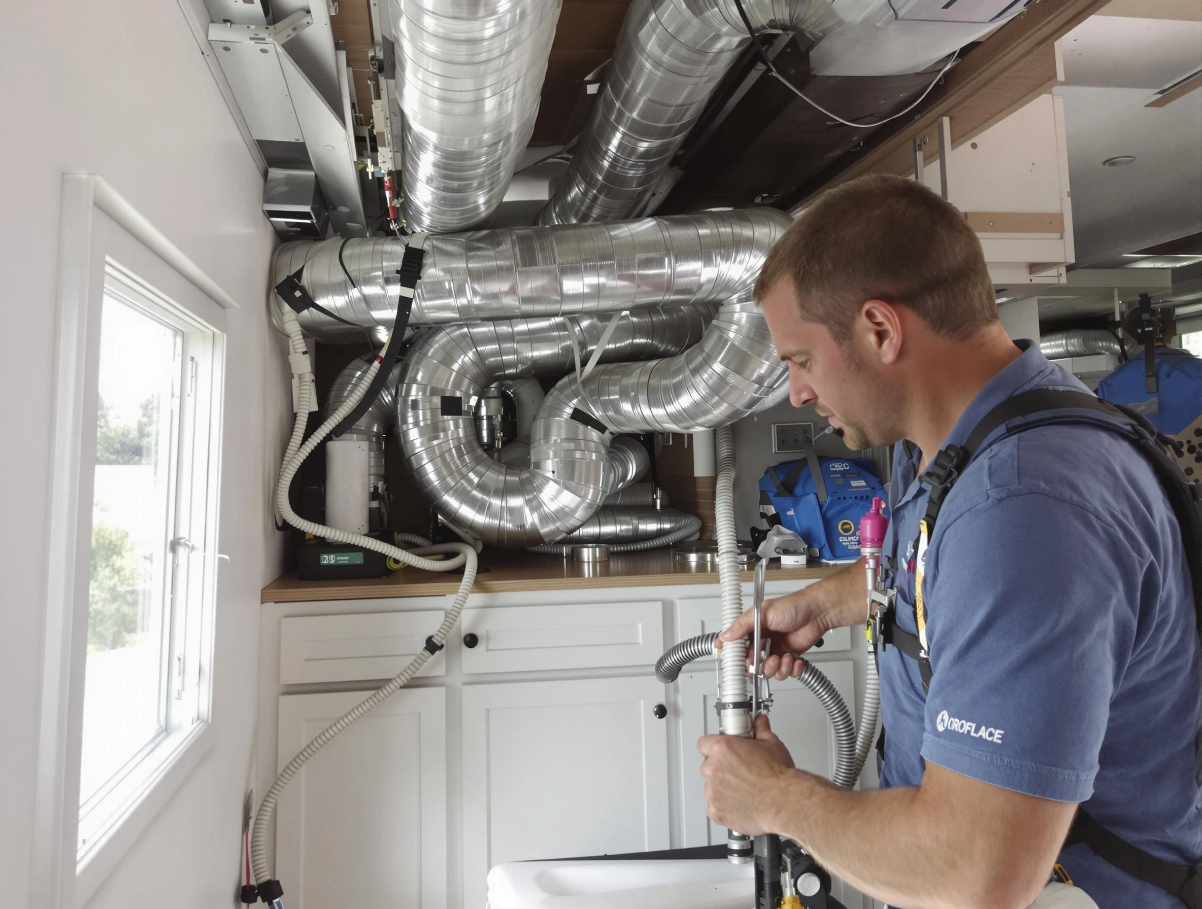 Mobile Home Air Duct Cleaning in Ambridge