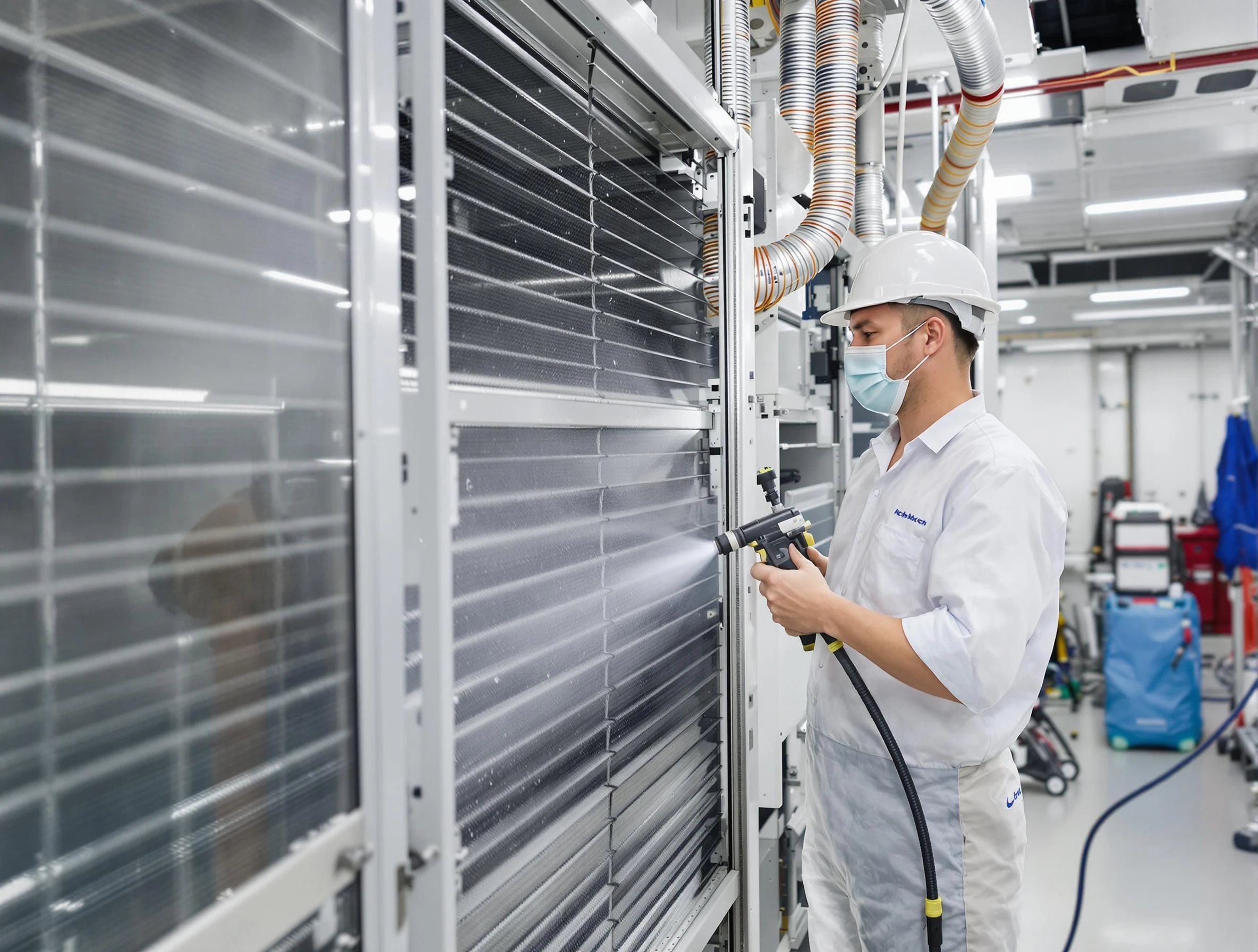 Professional AC coil cleaning by Ambridge Air Duct Cleaning in Ambridge