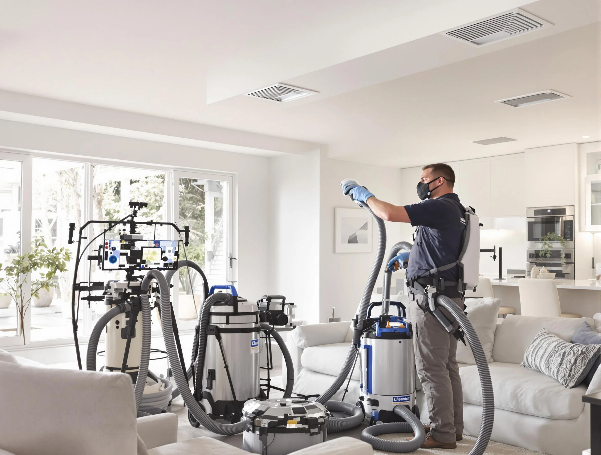 Professional AC duct cleaning by Ambridge Air Duct Cleaning in Ambridge