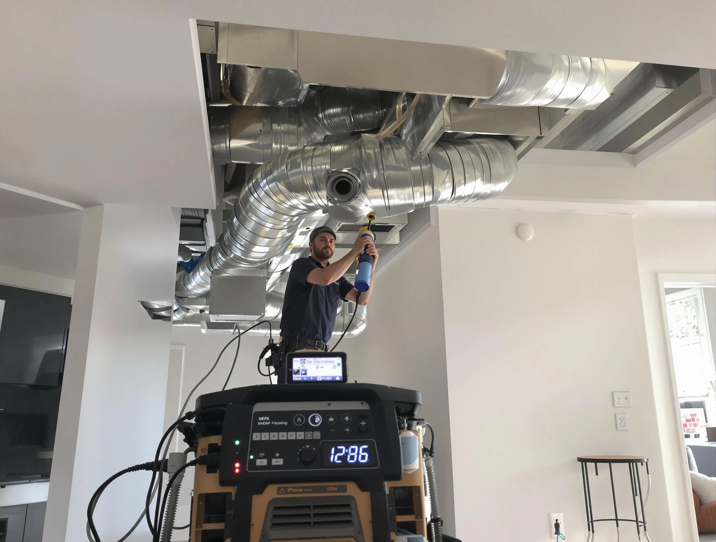 Advanced pure air duct cleaning by Ambridge Air Duct Cleaning in Ambridge